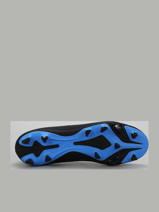 adidas F50 Hyperfast Club Mid FG/MG Футболни Обувки с Бутони Черни adidas F50 Hyperfast Club Mid FG/MG Футболни Обувки с Бутони Черни