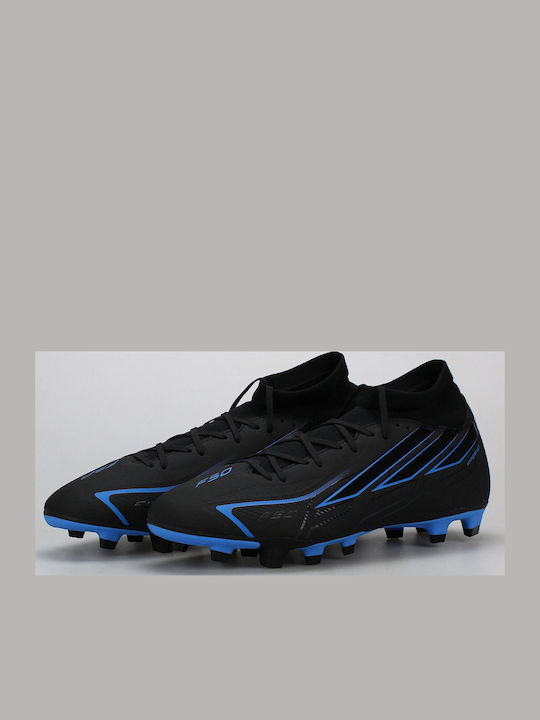 adidas F50 Hyperfast Club Mid FG/MG Футболни Обувки С Бутони Черни