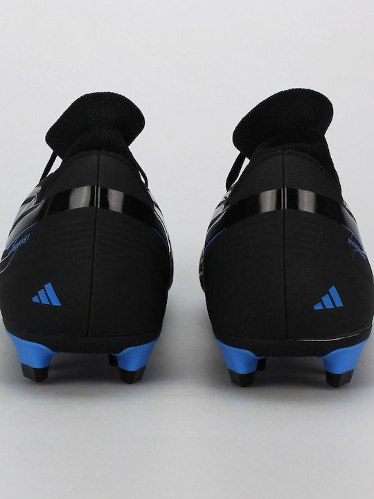 adidas F50 Hyperfast Club Mid FG/MG Футболни Обувки С Бутони Черни