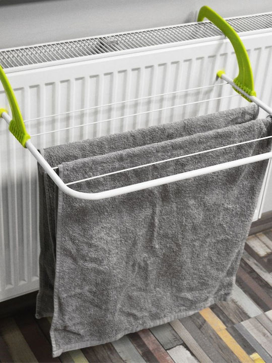 Orion Hanging Clothes Drying Rack for Balcony Metallic with Hanging Length 3.12m
