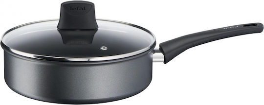 Tefal Chef Σωτέζα από Αλουμίνιο με Καπάκι με Αντικολλητική Επίστρωση 24cm