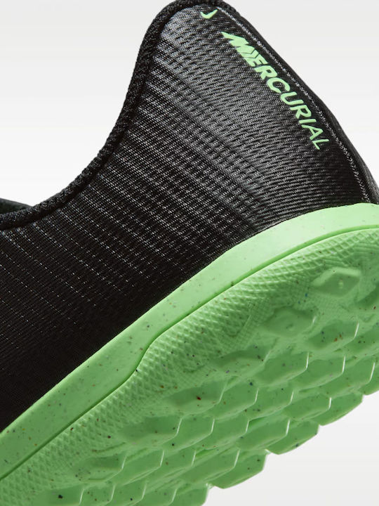 Mercurial Vapor TF Kids Soccer Cleats With Turf Black