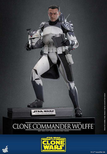 Hot Toys Star Wars: Commander Wolffe Φιγούρα Δράσης σε Κλίμακα 1:6