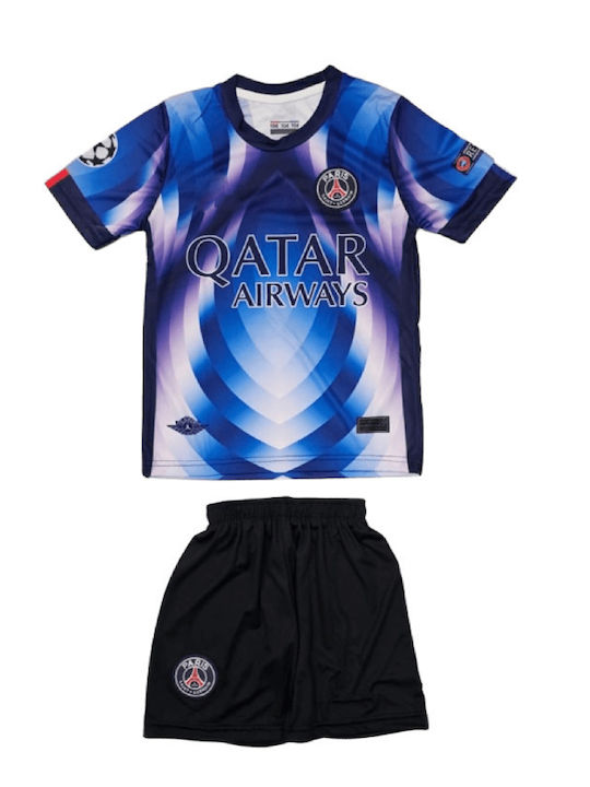Παιδικό Σετ Ποδοσφαίρου D.doué Psg Special Edition Μωβ-μπλε Balón De Oro Μωβ Μπλε Unisex Παιδικά Αβ174
