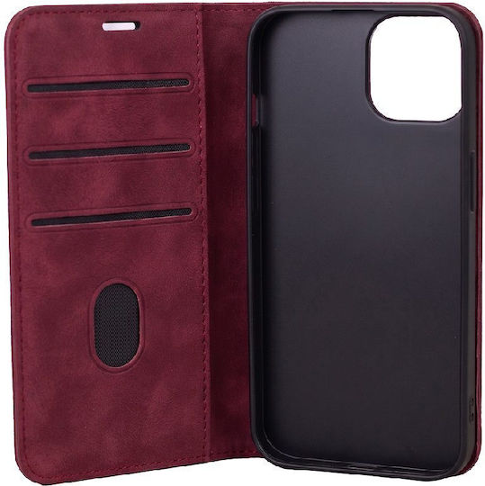 Book Case Smart Suede iPhone 16 Purple