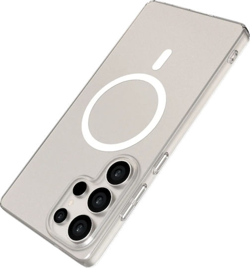 Samsung Galaxy S25 Ultra Nekit Bare Thin Case Hard Thin Transparent Magsafe 1.2mm Transparent