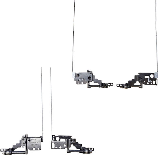 Laptop Hinges Bracket Set Hp Probook 440 G7 445 G7 Zhan 66 Pro 14 Mt22 Mobile Thin Client L78093-001 Left & Right Code 1-hng0963
