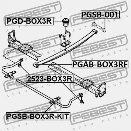 Предно Кузинето На Пролетта Задно Citroen Jumper Iii Relay Iii 2006 1608945780