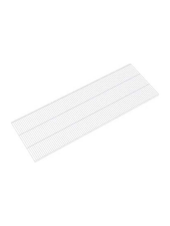 Rectangular Wardrobe Shelf from Metal White 116.5x40.7cm