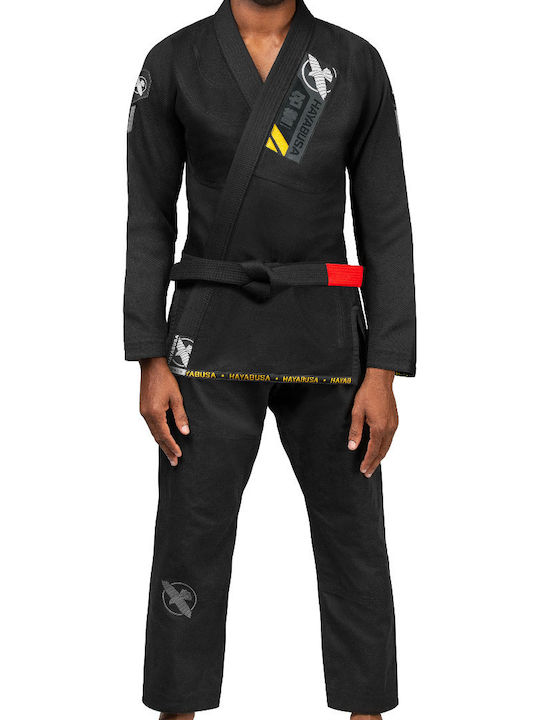 Hayabusa Lightweight Men's Brazilian Jiu Jitsu Black Uniform