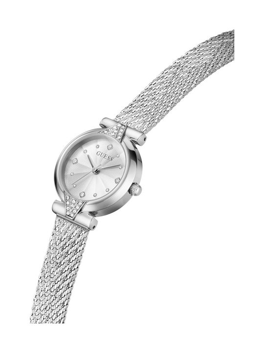 Guess Louisa Womens Watch 26mm Battery with Silver Stainless Steel Bracelet