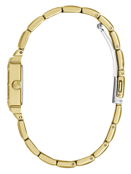 Guess Taylor Womens Watch 21mm Battery with Gold Metal Bracelet