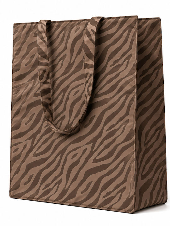 Bluepoint Fabric Brown Beach Bag