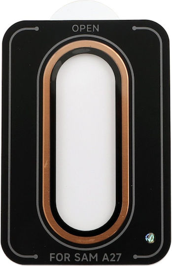 Volte-tel Camera Glass Cover Samsung A27 5g A276 6.7in 9h 0.33mm Easy Application Gold Volte-tel