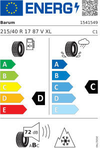 Зимни гуми Barum Polaris 6 215/40r17 87v