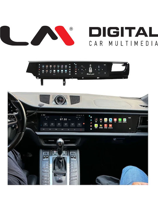 LM Digital LM JFK1823 Dual OEM Multimedia Car System Porsche Macan 2010 2016 PCM 3.0/PCM 3.1 Without Factory System CarPlay Android Auto Bluetooth GPS Wi-Fi GPRS