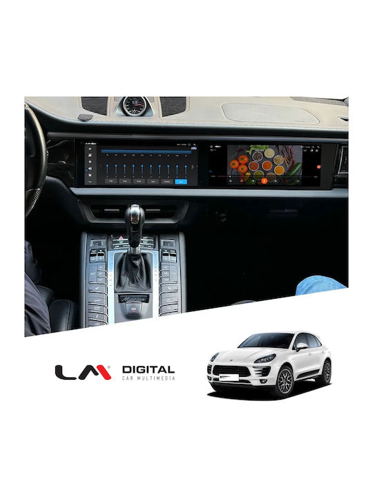 LM Digital LM JFK1823 Dual OEM Multimedia Car System Porsche Macan 2010 2016 PCM 3.0/PCM 3.1 Without Factory System CarPlay Android Auto Bluetooth GPS Wi-Fi GPRS