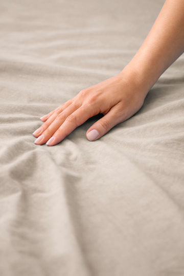 Fan Europe Super-Double Bed Sheet 220x240cm Light Beige