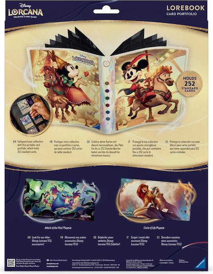Ravensburger Lorcana, Mickey & Minnie Card Portfolio