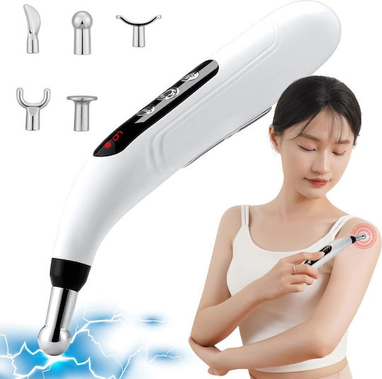 Verk Group Massage Pen for Neck, Head, Back, Legs, Body & Hands Red