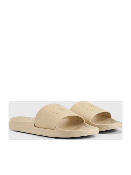 Slides in Beige Farbe
