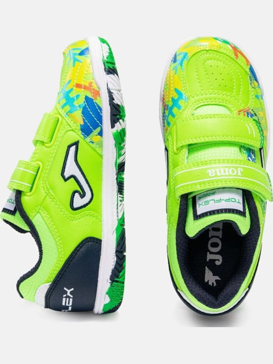 Top Flex IN Kids Indoor Soccer Cleats Green