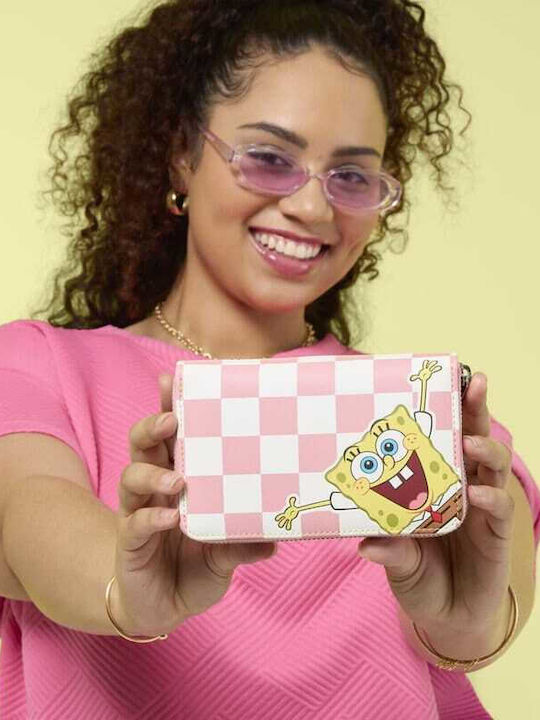 Loungefly Wallet Spongebob Παιδικό Πορτοφόλι Ροζ