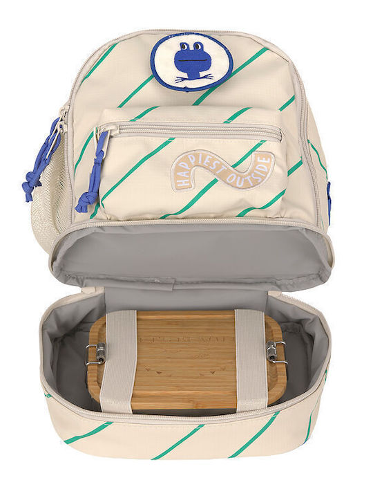 Laessig Happy Trails Frog School Backpack Elementary
