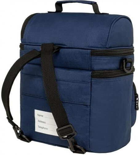 Polo Double Cooler Husă de prânz școlară Neagră