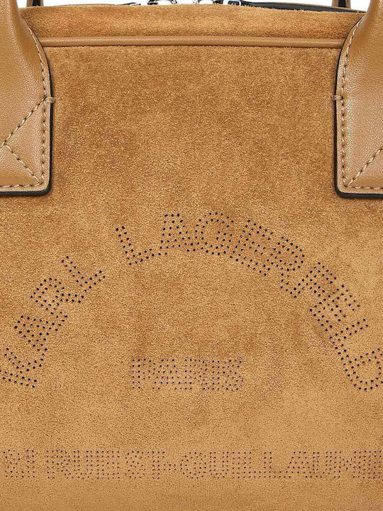 Leder Damen Handtaschen und Damentaschen Shopper Schulter Braune