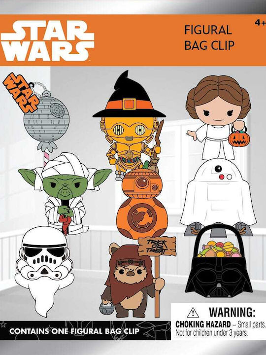 Star Wars 3d Pvc Bag Clips Halloween Display 24 Star Wars 3d Pvc Bag Clips Halloween Display 24