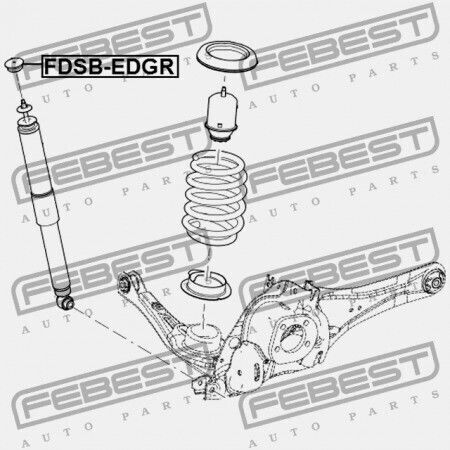 Febest Αμορτισέρ για Ford Edge 2007-2014
