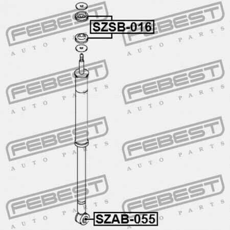 Febest Shock Absorber for Suzuki Swift 2003-2010