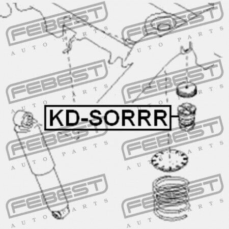 Febest Абсорбатор На Удари За Kia Sorento 2002-2006