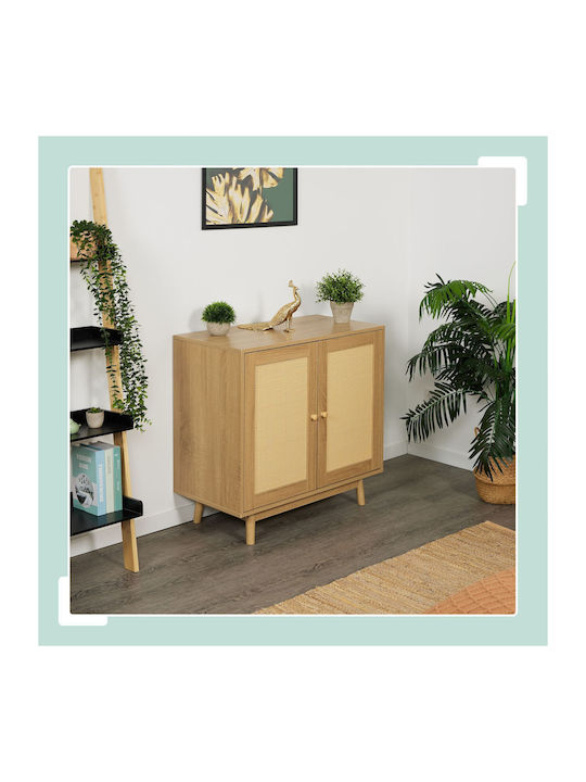 Bufet cu sertare maro 75x40x80cm