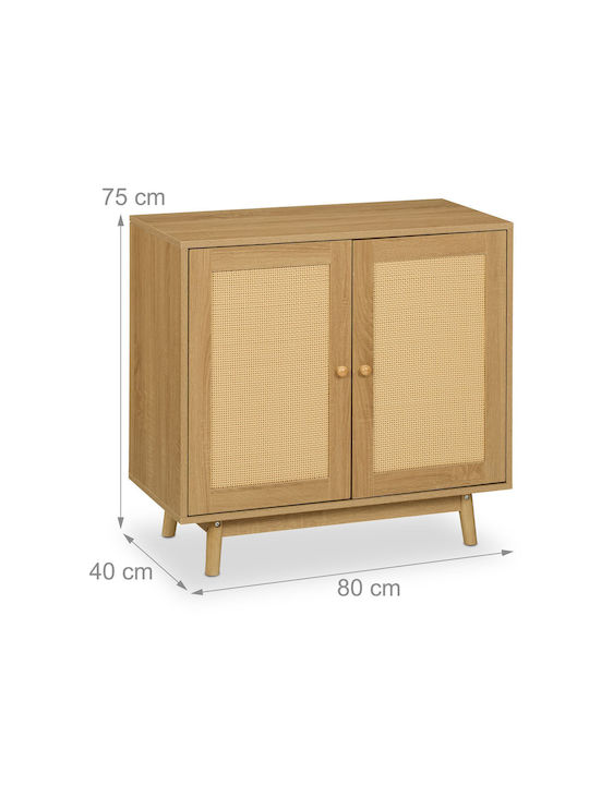 Bufet cu sertare maro 75x40x80cm