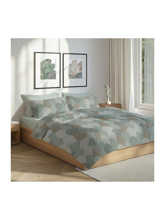Set Huse Pentru Pilote 150x215cm Simplă Cu Față De Pernă Gri