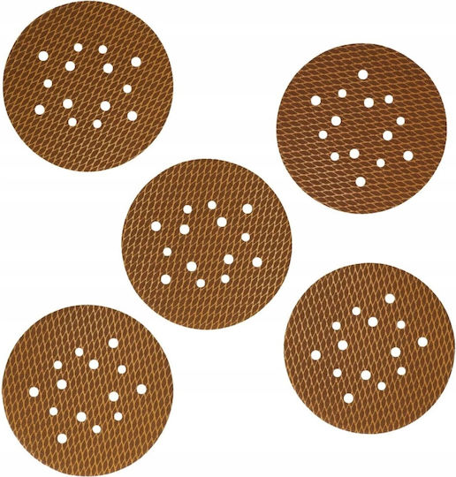 Dedra Orbital Sander Sheet 225x225mm Set 5 Pieces