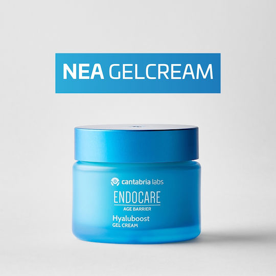 Cantabria Labs Endocare Age Barrier Hyaluboost Gel Cream 50ml. Gelcream Υαλουρονικού Οξέος με Νιασιναμίδη.