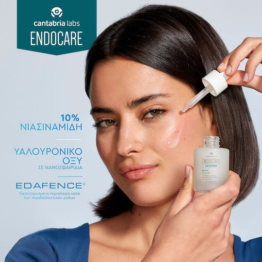 Cantabria Labs Endocare Age Barrier Niacinal Serum Gel 30ml High Performance Serum-Gel with 10% Niacinamide and Hyaluronic Acid