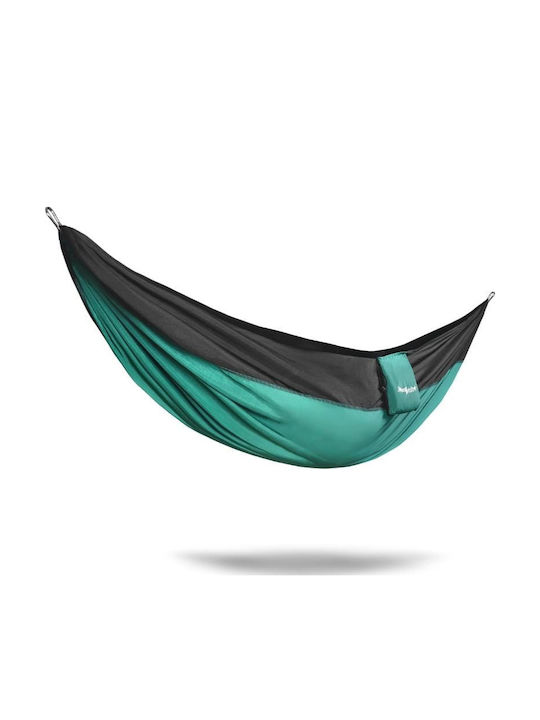 Activ Space Hängematte Stoff mit Gestell Grüne 270x140cm