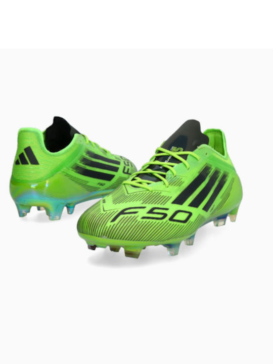 adidas F50 Elite FG Football Shoes with Cleats Green