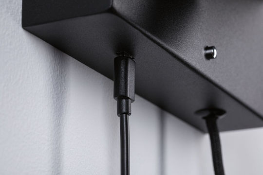 Paulmann LED Warm White Spot In Black Colour