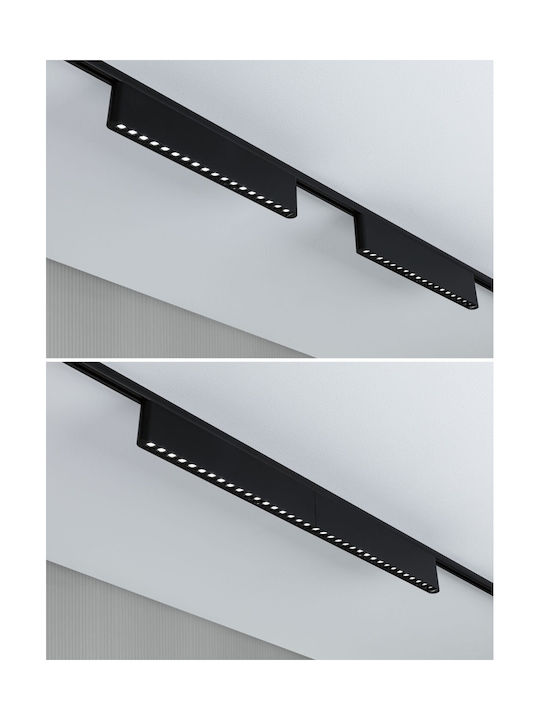 Paulmann LED Natürliches Weiß Decken- und Wandleuchte in Schwarz