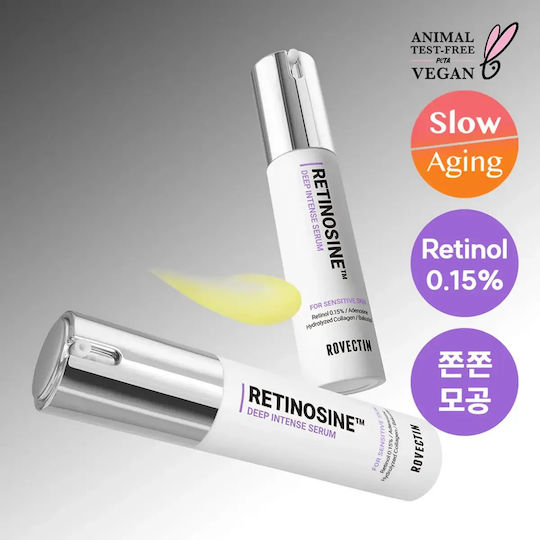 Rovectin Retinosine Deep Intense Serum Serum Προσώπου με Ρετινόλη για Σύσφιξη 20ml