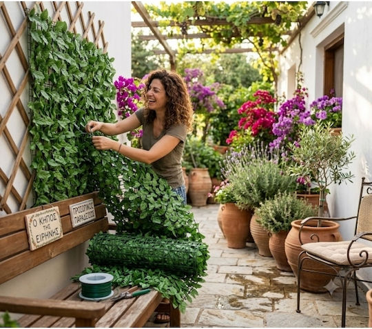 Foliage artificială în rolă 3x1m Foliage artificială în rolă 3x1m