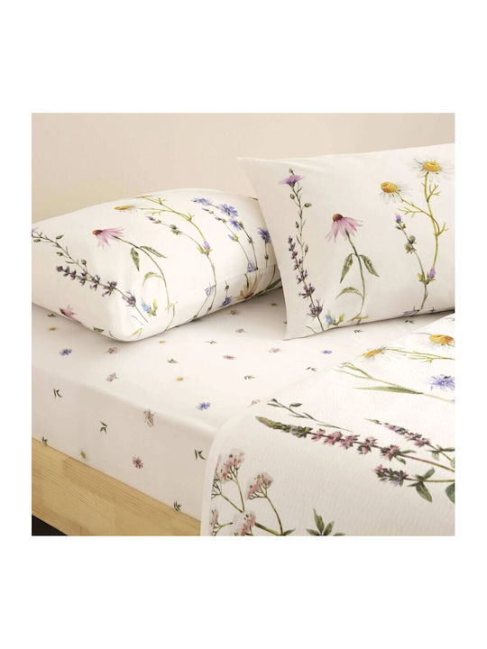Tac Σετ Κουβερλί Διπλό Βαμβακερό 200x230cm 4τμχ