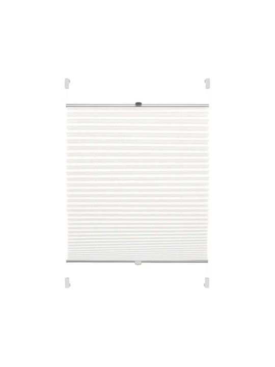 Gardinia Jaluzea De Umbrare Din Țesătură Albă Lățime 50xÎnălțime 150cm