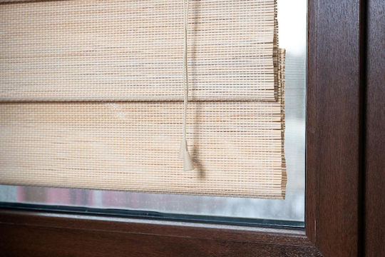 Bamboo Blinds in Beige Color P100xH160cm