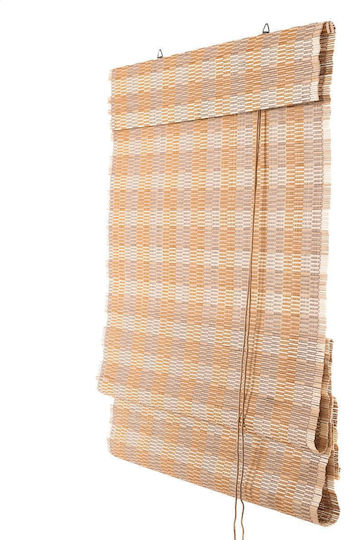 Bambus Jalousie in Beige Farbe P60xH220cm